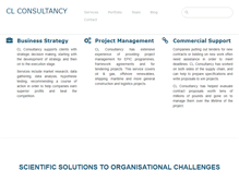 Tablet Screenshot of cl-consultancy.com